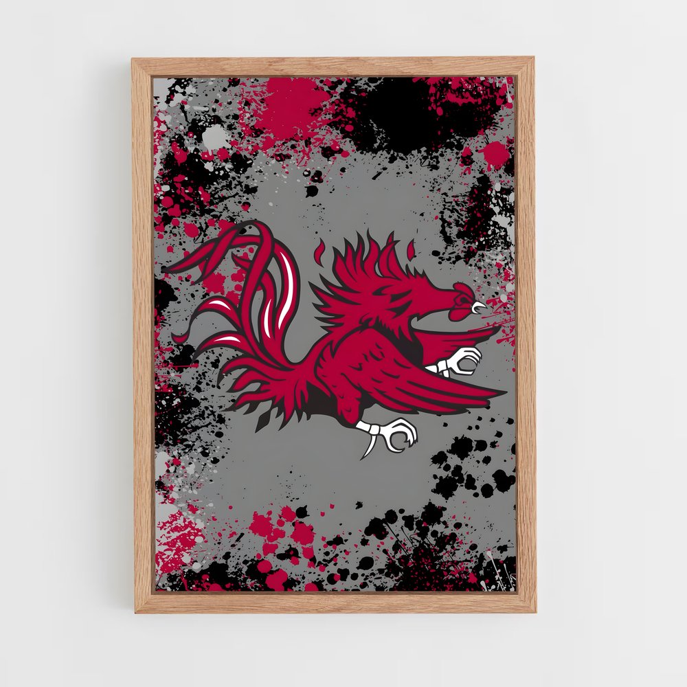Poster Gamecocks Spirit – affiche Baseball (vue 4)